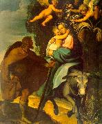 Carducci, Bartolommeo The Flight into Egypt china oil painting reproduction